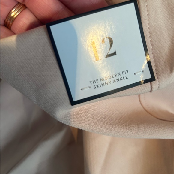 NWT White House Black Market Skinny Ankle Style Pants Size 12 - Picture 6 of 6